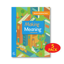 Reading comprehension and reading skills teachers friend, a scholastic company Making Meaning 3rd Ed Student Response Book Grade 1 Pack Of 5 Center For The Collaborative Classroom