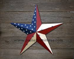 Why do people have metal stars on their houses? Americana Old Glory And Texas Metal Barn Stars