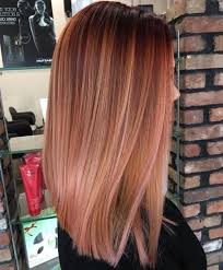20 Rose Gold Hairstyles Balayage Haircuts Hairstyles Pastelhaircolor Balayage Straight Hair Hair Color Rose Gold Straight Hairstyles