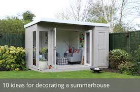 Inside, it has one of our favourite summer house interiors with the botanical theme continued with the apple green paint shade which creates the perfect backdrop for a. 10 Ideas For Decorating A Summerhouse Waltons Blog Waltons