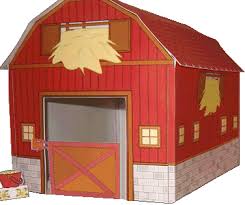Pin By Chau Nhue On Festa Tema Fattoria 2 Anno Kids Barn Paper Crafts Paper Models