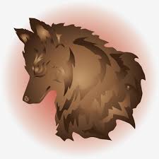 Illustration Of Lonely Wolf In Vector Form Aggressive Alter Ego Animal Png And Vector With Transparent Background For Free Download Illustration Vector Art Animal Art