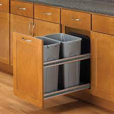 Diy file cabinet trash can cabinet bathroom cabinet organization hide trash cans trash bins metal storage cabinets built in cabinets diy kitchen cabinets kitchen furniture. Kitchen Slide Pull Out In Kitchen Cabinet Trash Can Waste Container Hardware Kit Trash Cans Wastebaskets Household Supplies Cleaning