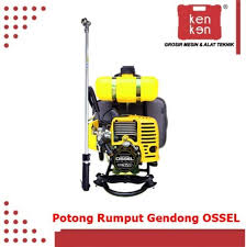 Mesin pemotong rumput adalah mesin yang digunakan untuk memotong rumput, selain bagi rumput mesin ini dapat juga digunakan pada pemotongan ranting, panen padi dan potong tanaman. Mesin Potong Rumput Gendong Ossel Mesin Potong Rumput Tasco Ossel 328 Terbaru Juli 2021 Harga Murah Kualitas Terjamin Blibli