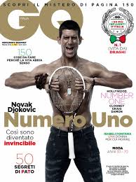 Novak Djokovic F On Gq Novak Djokovic Tennis Magazine Gq