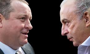 Clash of the retail titans: Ashley takes stake in firm backed by Green