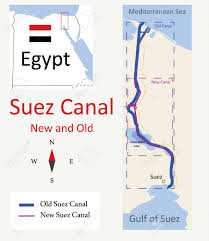 The suez canal tolls are annually revised to make sure they are coping with the market conditions. Map Of Suez Canal New And Old Royalty Free Cliparts Vectors And Stock Illustration Image 47348022