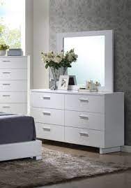Browse our great prices & discounts on the best modern bedroom collections. Acme Furniture Lorimar White Dresser And Mirror Acme Furniture Furniture Dresser With Mirror