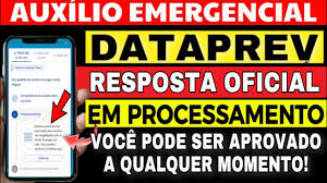 Pagamentos da 2ª rodada do auxílio emergencial 2021 começaram no último domingo. Auxilio Emergencial Dataprev Dados Em Processamento Seus Dados Serao Analisados E Aprovados Veja Youtube