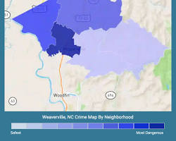 Crime rate in Weaverville, NC