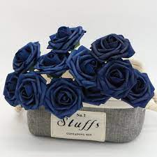 Maybe you would like to learn more about one of these? Navy Blue Roses Artificial Bulk Flowers For Wedding Vanrina