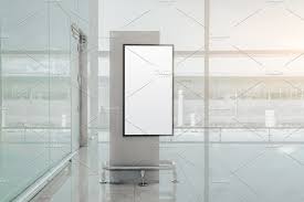 An Indoor Info Banner Mockup Business Photos Indoor Banner