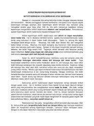 Aktiviti riadah merupakan aktiviti yang dilakukan oleh masyarakat pada waktu senggang mereka di samping itu, aktiviti riadah juga dapat melahirkan sebuah institusi keluarga yang bahagia(ayat isi/judul/tema perenggan). Karangan Docx