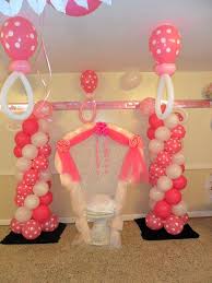 Balloon Baby Centerpieces Balloon Pacifiers Chair Rental Balloon Towers Girl Baby Shower Decorations Baby Shower Balloons Balloon Baby Shower Centerpieces