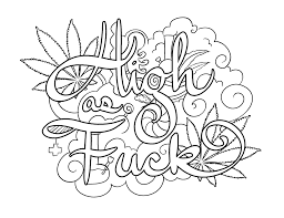 Layered on the dark background. Weed Coloring Pages Coloring Home