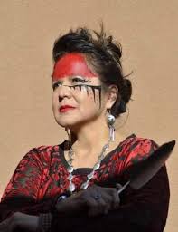 Tarahumara woman, Maria Salomé, ran in 'K10 Marathon 2012', and won! With  no running shoes but sandals, no fancy sport clothing but a dress, with her  hair loose. She proudly represented her