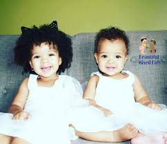 Black And Indian Mix Halo Leigh 3 Years Zen Elle 9 Months Indian India African American Mixed Kids African American Babies Pretty Baby