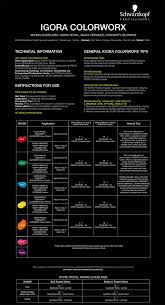 Schwarzkopf Professional Igora Colorworx Technical Overview Schwarzkopf Hair Color Hair Color Formulas Schwarzkopf Hair Color Chart