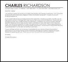 That's why i decided to apply for the position of a copywriter at your company. Account Executive Cover Letter Sample Cover Letter Templates Examples