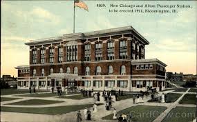 New Chicago And Alton Passenger Station Alton Bloomington Bloomington Illinois