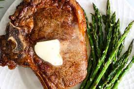 Before placing your steak in the oven, you want to first sear your steak on the stove in a cast iron skillet over high heat for about 30 seconds to a minute on each side. Ribeye Steak Recipe Simply Home Cooked