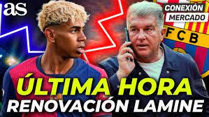 ÚLTIMA HORA, DETALLES de la RENOVACIÓN de LAMINE YAMAL | BARCELONA - YouTube