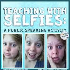 Kids Take Selfies Constantly So Why Not Integrate This Trend Into Classroom Teaching Selfie Public Speaking Public Speaking Activities Speaking Activities