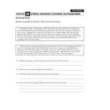 flatworm lesson plans worksheets lesson planet