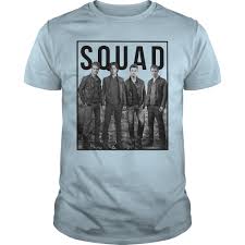 If you're a fan, why not show it off with some cute shirts? Official Damon Vampire Diaries Squad Shirt Hoodie Sweater And Tank Top