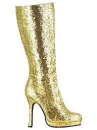 Rose gold rock glitter block heel with blush satin back bow, women wedding shoes, bridesmaids shoes, bridal shoes, bridal heels, bride pumps. Gold Glitter Boots Costume Discounter Low Price Guarantee