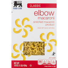 Food lion ⭐ , united states, chesapeake, 109 gainsborough square: Food Lion Macaroni Elbow Classic Box 16 Oz Instacart