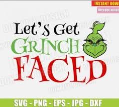 Download The Grinch Family Face Svg Dxf Png Mom Dad Little Baby Cut Files
