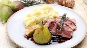 Entenbrust Mit Honig Zimt Feigen Rezepte Lebensmittel Essen Essen