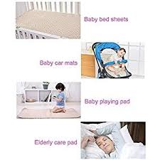 Baby Waterproof Pad Bed Mattress Protector Reusable Incontinence Pads Organic Cotton 4 Protective Layers Ultra Absorb Sheets For Infants Kids Size 39 5 X23 8 In 2020 Bed Pads Mattress Protector Waterproof Pad