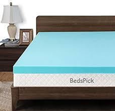 Bedspick 3 Inch Memory Foam Mattress Topper Twin Size Gel Infused Soft Foam Mattress Pad Single B In 2020 Memory Foam Mattress Topper Foam Mattress Topper Mattress Pad
