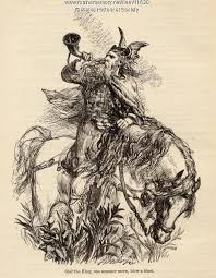 Illustration For Poem The Saga Of King Olaf Ca 1880 Henry Wadsworth Longfellow Longfellow Illustration