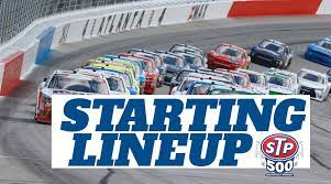 (times, weekend schedule and tv info to be announced later). Nascar Starting Lineup For Sunday S Stp 500 At Martinsville Speedway