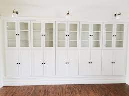 12 Ikea Hacks That Take Cabinets Out Of The Kitchen Ikea Built In Built In Bookcase Ikea Storage