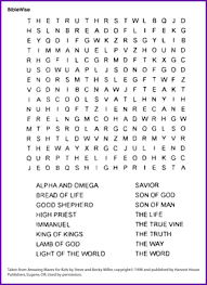 The Names Of Jesus Story And Maze Kids Korner Biblewise Sunday School Activities Bible Lessons For Kids Names Of Jesus