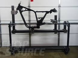 Chop Source Frame Jig Rotisserie Stand Desainer Ide Sepeda