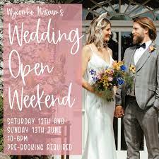 Save 2021 wedding education summit for wedding pros only to your collection. Wedding Open Weekend At Wycombe Museum 12th June 2021