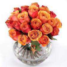 Orange Rose Dome Flowers London Same Day Flower Delivery Flower Delivery