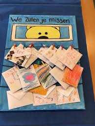 Afscheidspost Voor Een Klasgenootje School Diy Knutselen Afscheid Collega Knutselen Afscheid Stagiaire