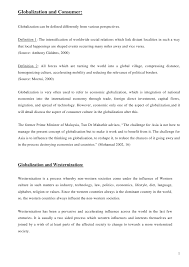 Globalization And Consumer