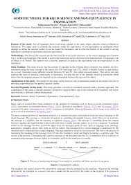 Search the world's information, including webpages, images, videos and more. Pdf Semiotic Model For Equivalence And Non Equivalence In Translation