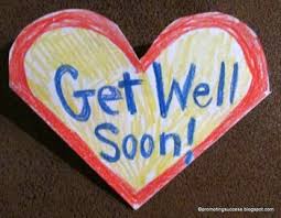 Hoping you're feeling a little better every day! Get Well Soon Greeting Card For Kids To Make Craft Activity Back To School