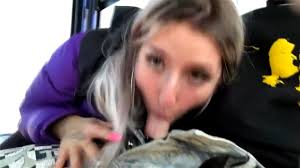 Rubie and Max's Car Sex Adventures - Blonde Goes Down in Public