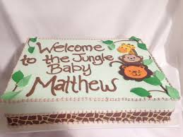 Go naughty the right way, with quality ingredients and unique creations by confectionery visionary, reshmi. Jungle Baby Shower 3017 Safari Baby Shower Cake Jungle Baby Shower Cake Animal Baby Shower Cake