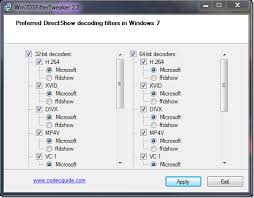 The program media player codec pack will be the tool you need in case you were looking for a codecs collection. Installieren Und Konfigurieren Von Windows 7 Codec Pack
