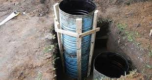 Diy Trash Incinerator Burn Barrel Diy Yard Sloped Garden